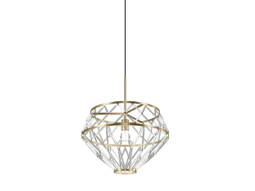 STARNET SP 3 - LED glass pendant lamp by Vetreria Vistosi - view 2